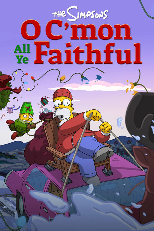 The Simpsons: O C’mon All Ye Faithful movie review - mp4movies