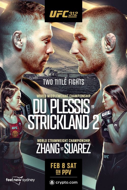 UFC 312: Du Plessis vs. Strickland 2 movie review - mp4movies